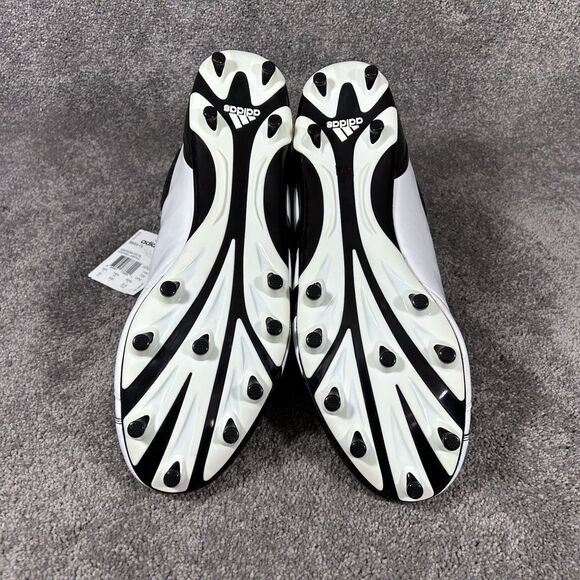 Adidas Malice Fly G2307 Mens Size 15 Black White Football Cleats Shoes New main image 11